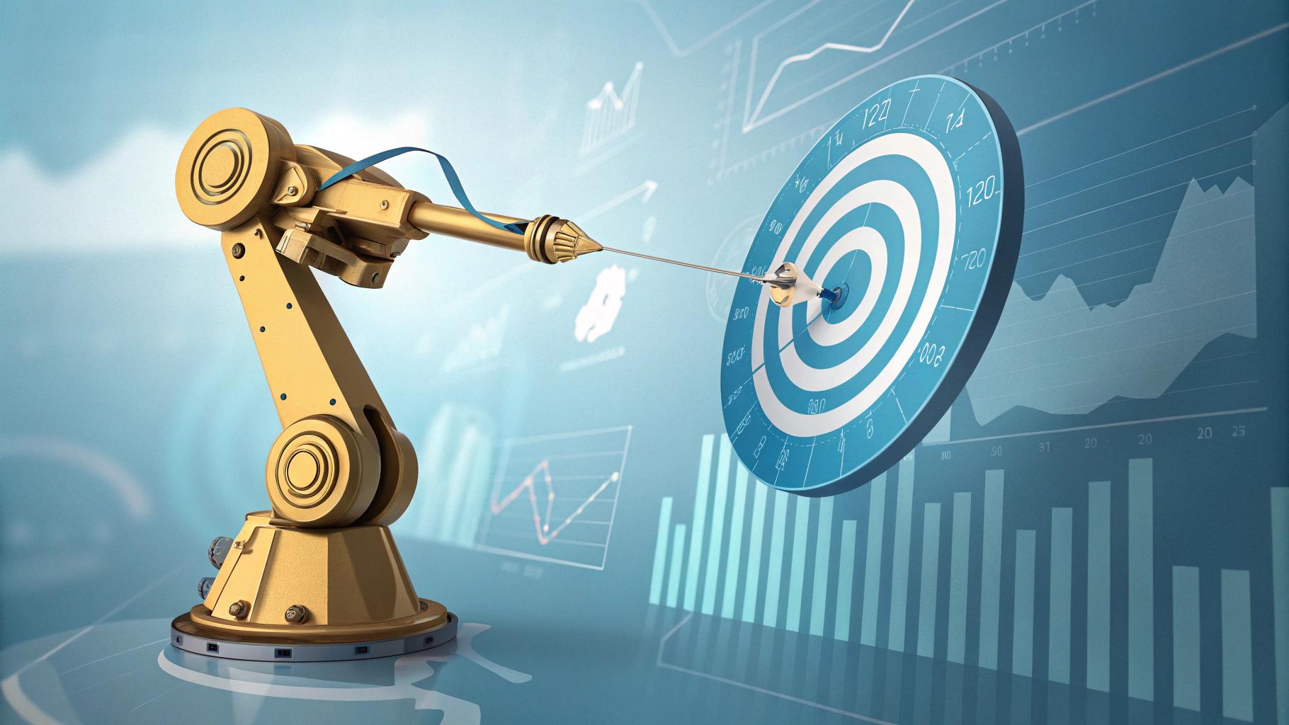 Roboterarm verändert Zielbenchmark-Daten
